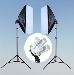 Mua Bộ kit studio 2 đèn 4 bóng LED360 20w Giá Tốt