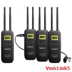 Mua Micro thu âm Saramonic VmicLink5 5.8GHZ Rx+3Tx Giá Tốt