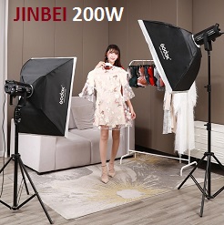Bộ 2 đèn LED studio EFII-100 Jinbei Báo Giá 2026-01-24 2 Mua Bộ 2 đèn LED studio EFII-100 Jinbei Giá Tốt 2
