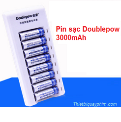 Mua Bộ Pin sạc 8 viên AA 3000mAh Doublepow Giá Tốt