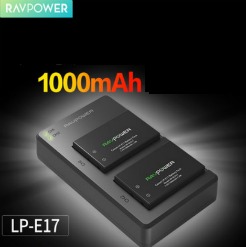Mua Bộ pin sạc Ravpower LP-E17 cho máy ảnh Canon Giá Tốt