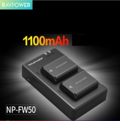 Mua Bộ pin sạc Ravpower NP-FW50 cho máy ảnh Sony Giá Tốt