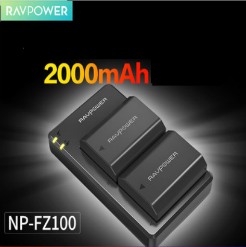 Mua Bộ pin sạc Ravpower NP-FZ100 cho máy ảnh Sony Giá Tốt