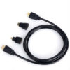 Mua Dây cáp HDMI 3 in 1 chuẩn HDTV 1.5m Giá Tốt
