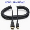 Mua Dây cáp HDMI to Mini HDMI dạng lò xo xoắn Giá Tốt