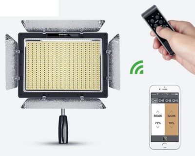 Đèn LED quay phim Yongnuo YN900 chính hãng, hình ảnh thực tế mua tại HL Studio Đèn Led Quay Phim