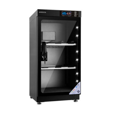 Tủ chống ẩm Andbon AD-50S chính hãng, hình ảnh thực tế mua tại HL Studio Tủ chống ẩm