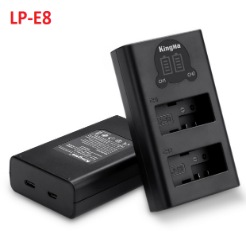 Mua Sạc pin đôi LCD LP-E8 Kingma Giá Tốt