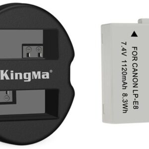 Mua Combo 2 pin 1 sạc đôi Kingma LP-E8 Giá Tốt