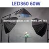 Mua Combo 3 đèn LED360 60w softbox bát giác 75cm Giá Tốt