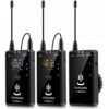 Mua Micro thu âm không dây cài áo 2 người YC-WM500X2 Giá Tốt