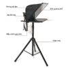 Mua Máy nhắc chữ Teleprompter 10 inch cho Ipad máy tính bảng Giá Tốt 6