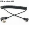 Mua Dây cáp USB to Micro USB dạng lò xo xoắn Giá Tốt
