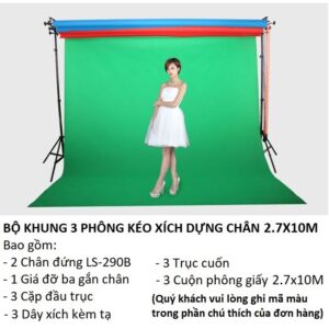Combo bộ treo 3 phông xích + 3 phông giấy 10m Báo Giá 2026-01-23 99 Mua Combo bộ treo 3 phông xích + 3 phông giấy 10m Giá Tốt 99