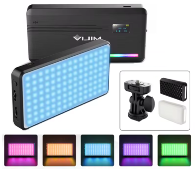 Đèn led video Ulanzi VIJIM VL196 RGB chính hãng, hình ảnh thực tế mua tại HL Studio Đèn Gắn Máy Quay