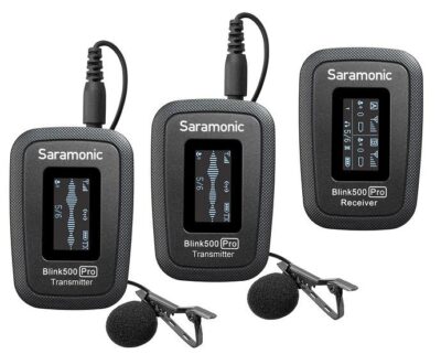 Micro thu âm không dây Saramonic Blink 500 Pro B2 chính hãng, hình ảnh thực tế mua tại HL Studio Micro - Tai nghe