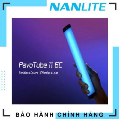Đèn LED Nanlite PavoTube II 6C RGB chính hãng, hình ảnh thực tế mua tại HL Studio Đèn Gắn Máy Quay