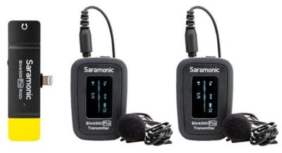 Micro thu âm không dây Saramonic Blink 500 Pro B4 chính hãng, hình ảnh thực tế mua tại HL Studio Micro - Tai nghe