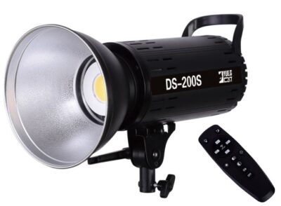 Đèn led quay phim chụp ảnh DS-200S 3200K-5600K chính hãng, hình ảnh thực tế mua tại HL Studio Đèn Led Quay Phim