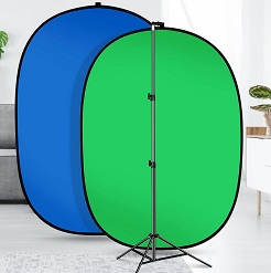 Mua Combo phông vải xanh key hình 2 mặt di động 150x200cm Giá Tốt