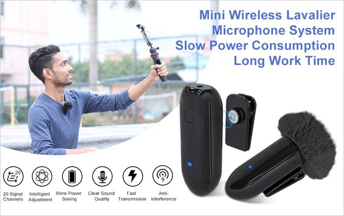 Micro không dây LensGo LWM-318C hàng chính hãng giá rẻ