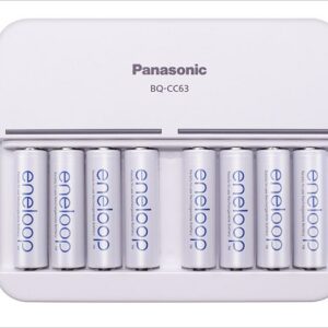 Mua Bộ sạc kèm 8 pin AA 2000mAh chính hãng Panasonic Giá Tốt