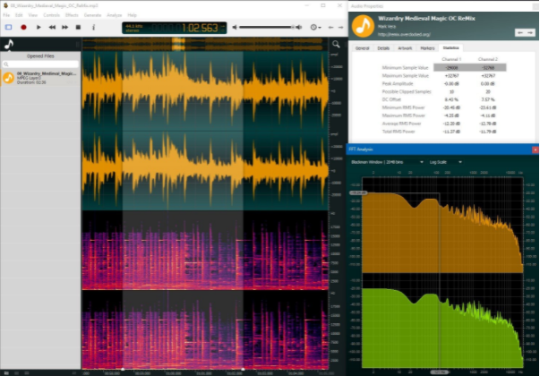 Ocenaudio- Phần mềm thu âm chuyên nghiệp miễn phí (Ảnh: Internet)