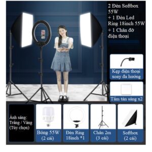 Combo Bo 2 Den Softbox Den Led Ring Livestream Hq21 02