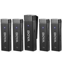 Mua Mic thu âm cài áo BOYA BY-W4 (4TX+1RX) Giá Tốt