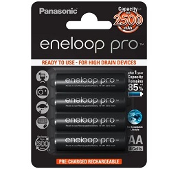 Mua Pin sạc AA Panasonic Eneloop 2500 mAh Giá Tốt