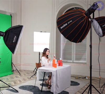 Godox Combo 06 – giải pháp livestream bán hàng chuyên nghiệp tách nền phông xanh chính hãng, hình ảnh thực tế mua tại HL Studio HLStudio Combo