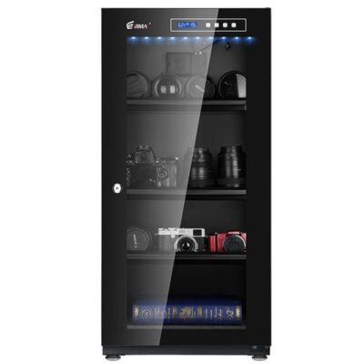 Tủ chống ẩm Eirmai MRD-128 chính hãng, hình ảnh thực tế mua tại HL Studio Tủ chống ẩm