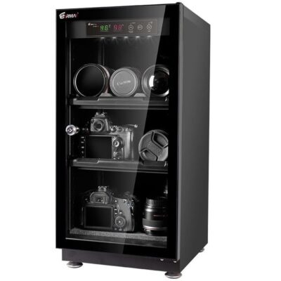 Tủ chống ẩm Eirmai MRD-55S chính hãng, hình ảnh thực tế mua tại HL Studio Tủ chống ẩm