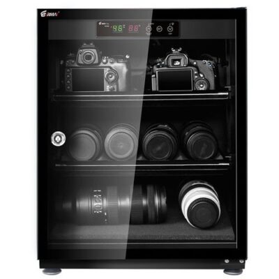 Tủ chống ẩm Eirmai MRD-75 chính hãng, hình ảnh thực tế mua tại HL Studio Tủ chống ẩm