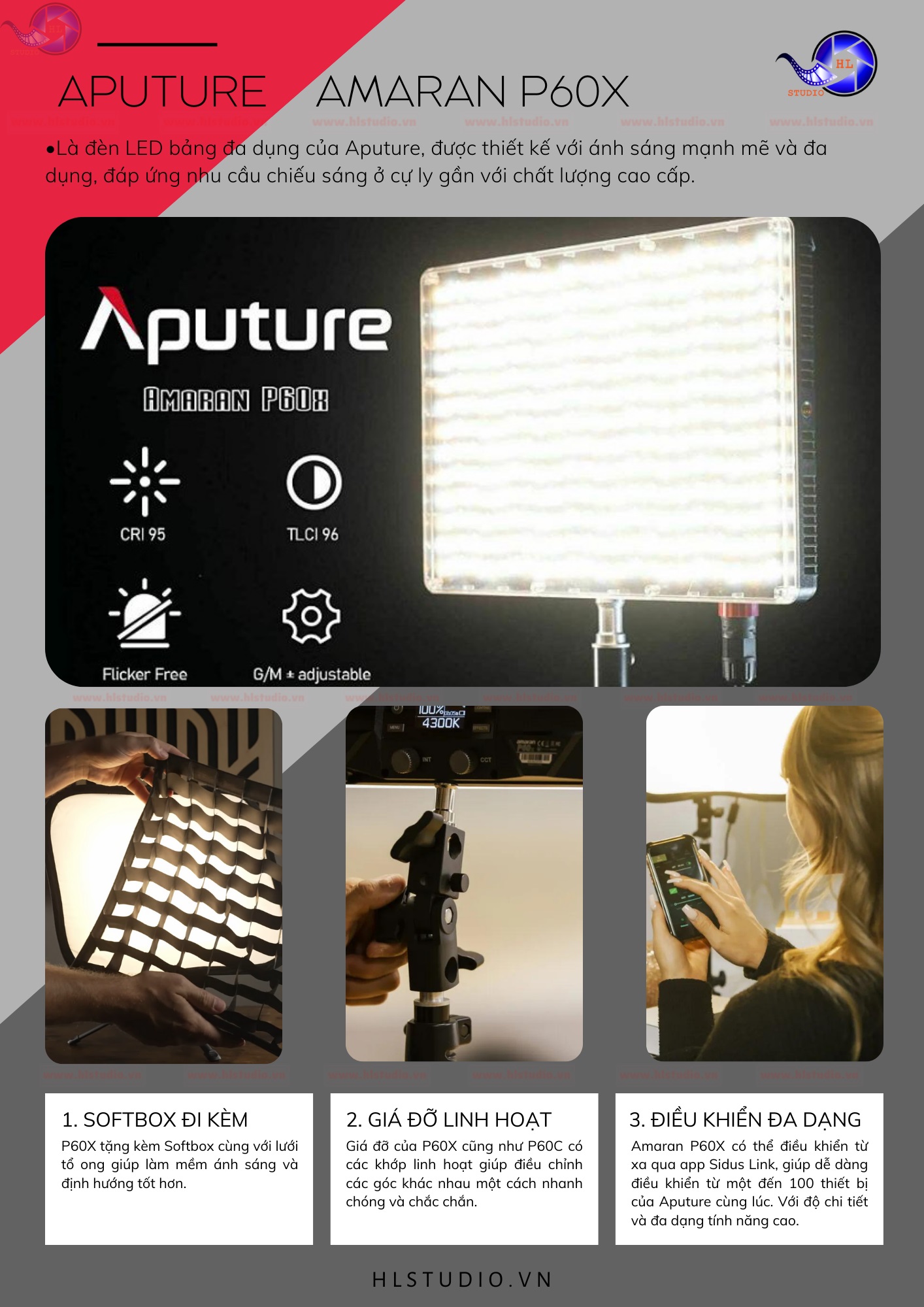 Aputure Catalog 5 Amazan Pc60x