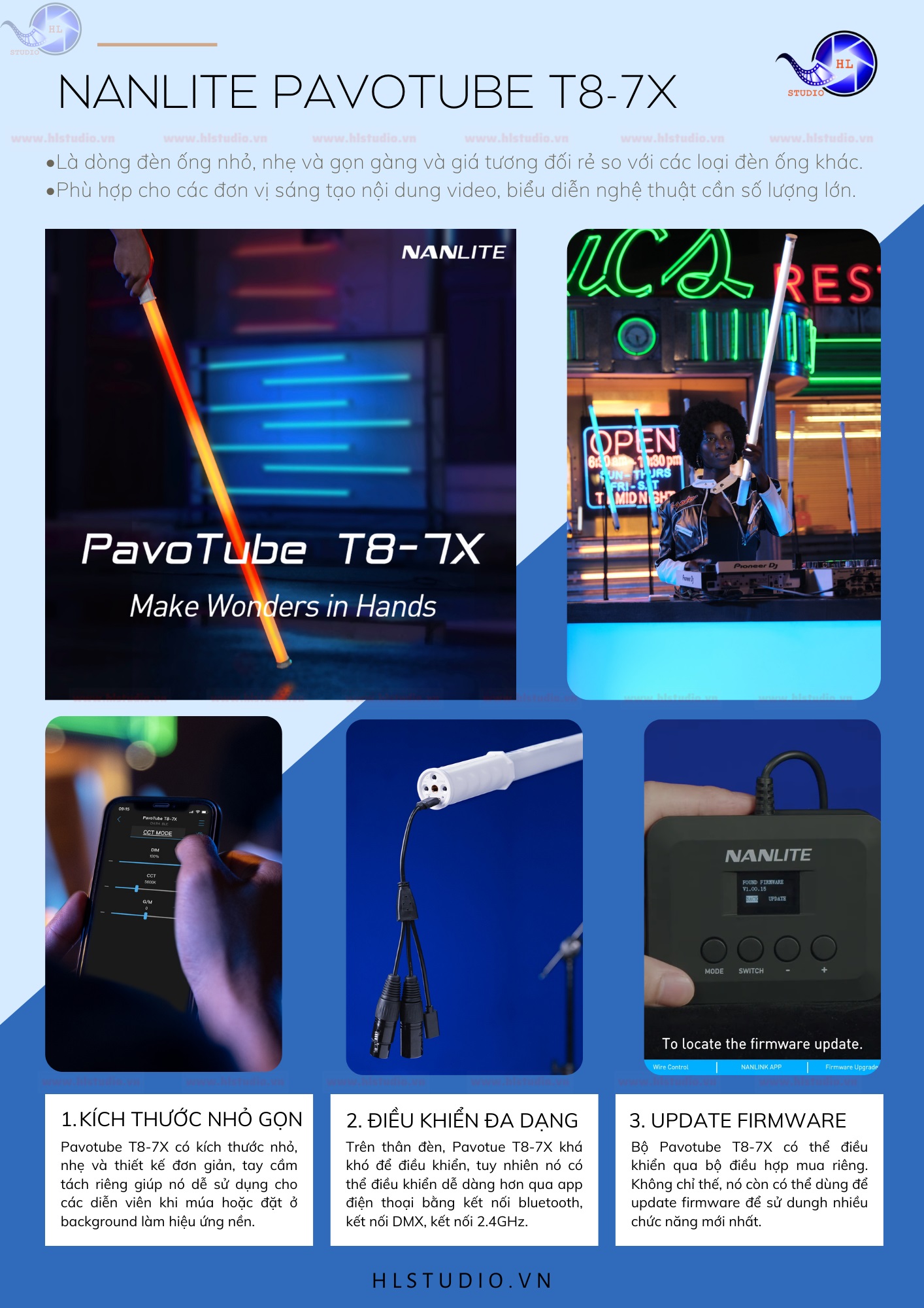 Nanlite Catalog 1 Pavotube T8 7X