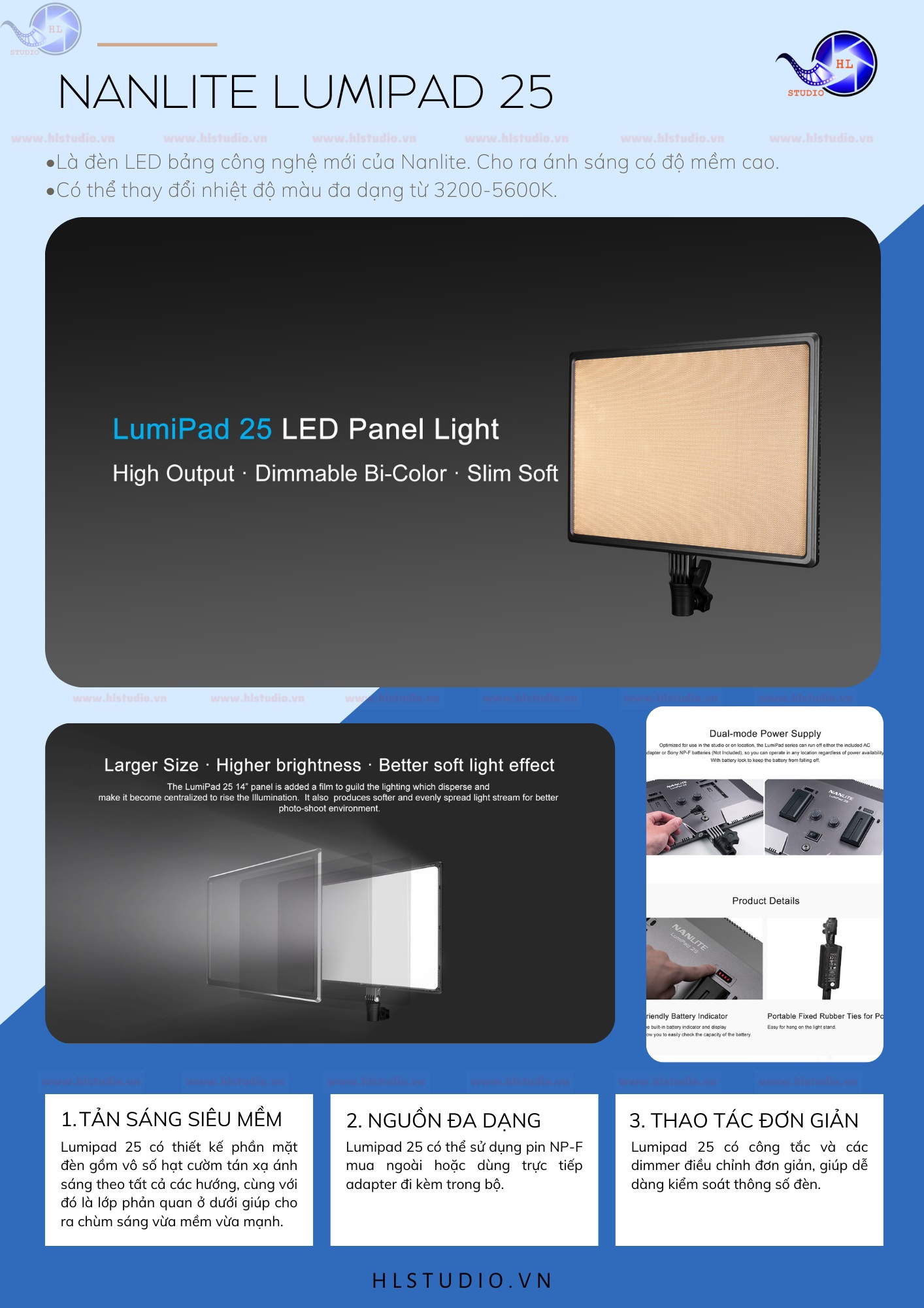Nanlite Catalog 13 LumiPad25