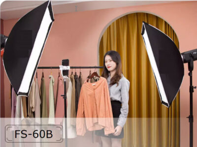 Bộ 2 Đèn Led Nanlite FS-60B Softbox Chữ Nhật, Đèn Livestream Tiktok, Đèn Chụp Ảnh Chuyên Nghiệp chính hãng, hình ảnh thực tế mua tại HL Studio HLStudio Combo