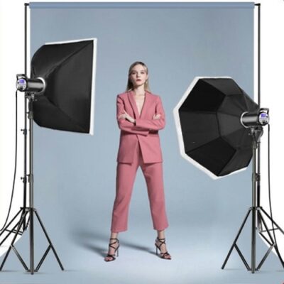 Bộ 2 Đèn Livestream HL-300B, Đèn Studio Chuyên Nghiệp chính hãng, hình ảnh thực tế mua tại HL Studio HLStudio Combo