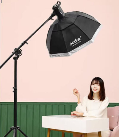 Bộ Đèn Godox Sl60iid Chiếu Đỉnh, Đèn Led Sl60II D Có Tay Treo Dựng Chân chính hãng, hình ảnh thực tế mua tại HL Studio HLStudio Combo