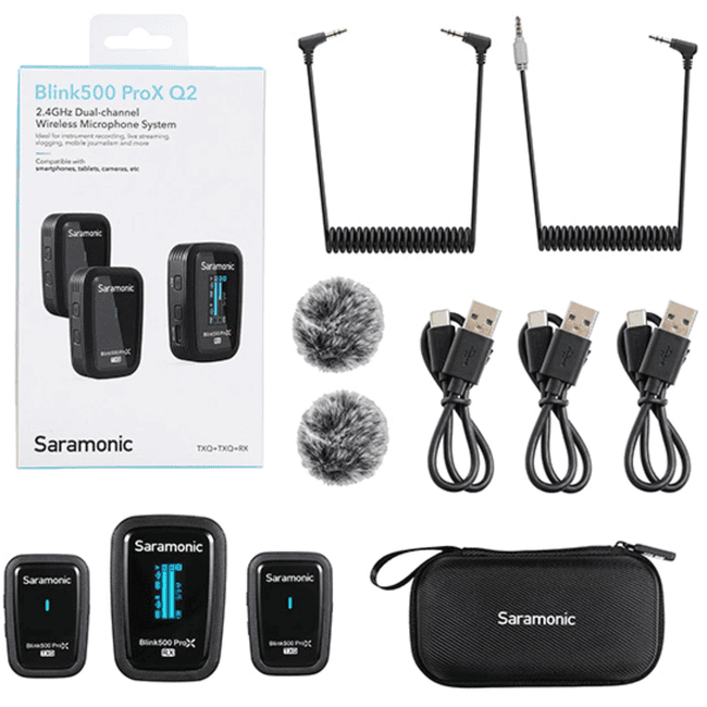 Micro thu âm Saramonic Blink 500 ProX Q2 Báo Giá 2026-01-23 3 Mua Micro thu âm Saramonic Blink 500 ProX Q2 Giá Tốt 3