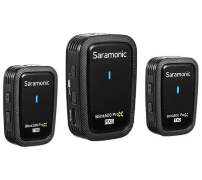Micro thu âm Saramonic Blink 500 ProX Q20 chính hãng, hình ảnh thực tế mua tại HL Studio Micro - Tai nghe