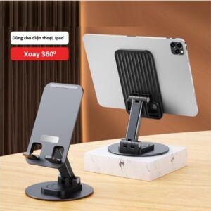 Mua Giá Đỡ Điện Thoại, Giá Đỡ Ipad Xoay 360 Độ Hợp Kim Nhôm Gấp Gọn HL-01 Giá Tốt 2