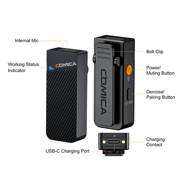 Micro thu âm không dây Comica Vimo C1, C2, C3 Báo Giá 2026-01-23 5 Mua Micro thu âm không dây Comica Vimo C1, C2, C3 Giá Tốt 5
