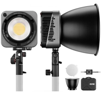 Đèn Led Zhiyun MOLUS G200 Bi-Color chính hãng, hình ảnh thực tế mua tại HL Studio Đèn Led Quay Phim