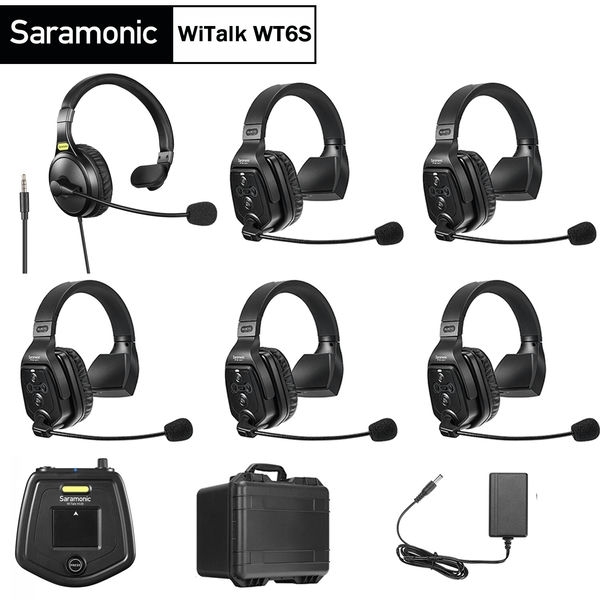 Bộ liên lạc nội bộ Saramonic WiTalk WT6S Báo Giá 2026-01-23 3 Mua Bộ liên lạc nội bộ Saramonic WiTalk WT6S Giá Tốt 3