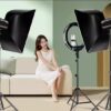 Mua Combo 2 đèn led studio XY-500W + 1 Led Ring HQ18 Giá Tốt