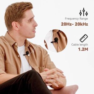 Microphone Lavalier Hollyland Back 3