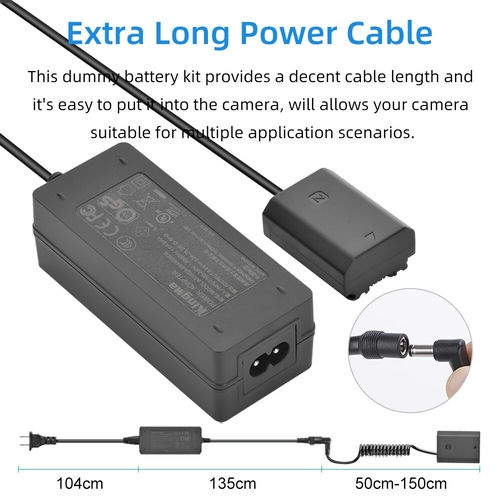 Pin ảo Dummy Kingma NP-FZ100 + Adapter Báo Giá 2026-01-24 7 Mua Pin ảo Dummy Kingma NP-FZ100 + Adapter Giá Tốt 7