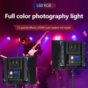 Den Led Sutefoto L60 Rgb 2800k 10000k 3